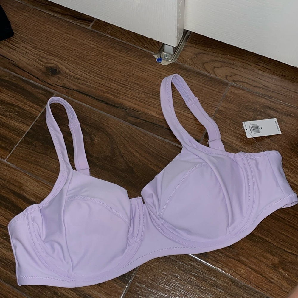 Old Navy lavender bikini top